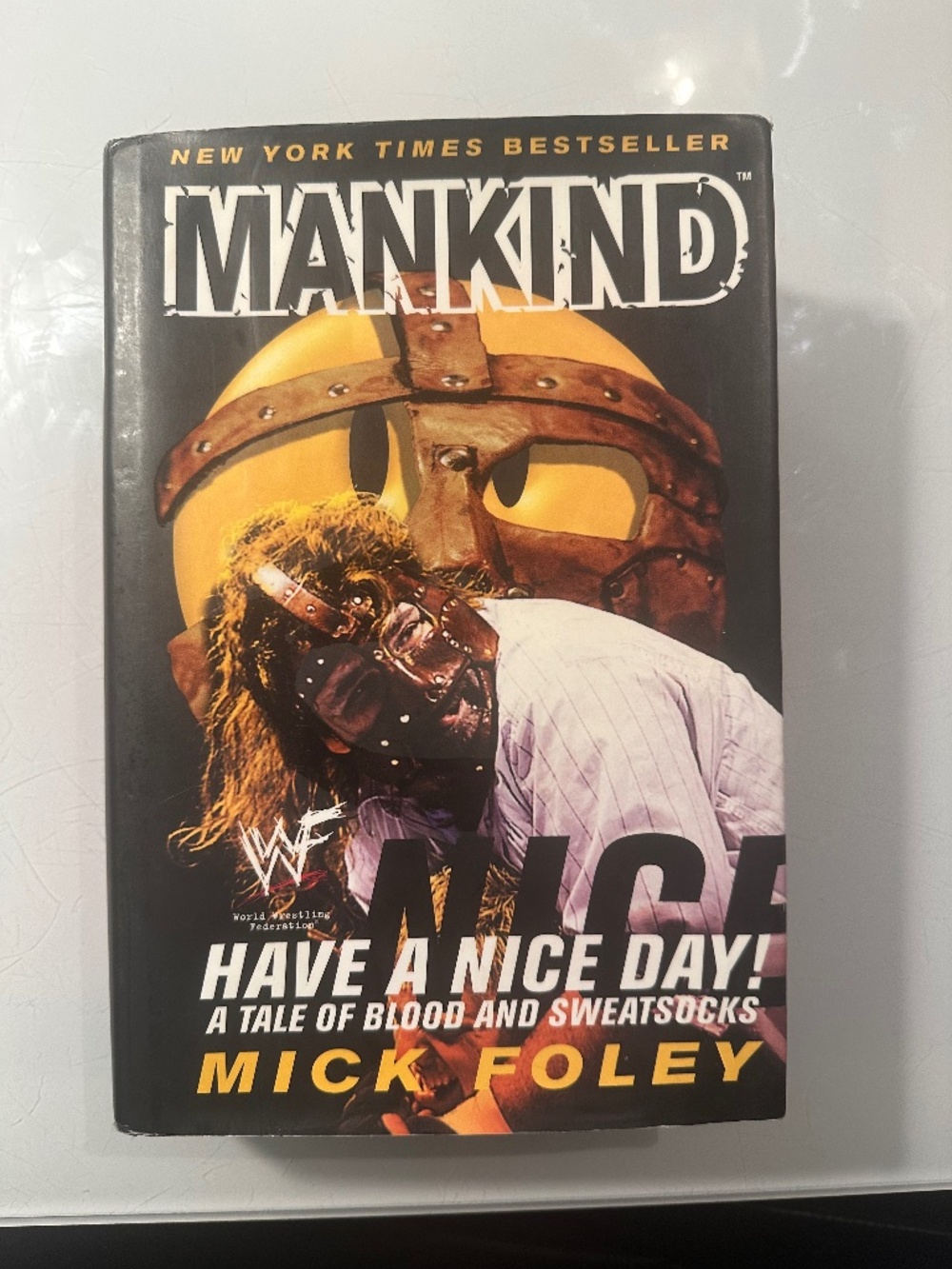 MICK FOLEY - MANKIND HAVE A NICE DAY A TALE OF BLOOD AND SWEATSOCKS WWF WWE